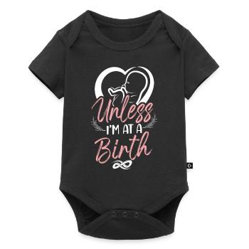 LD Labour And Delivery Nurse - Baby Premium short-sleeve bodysuit - black - Front