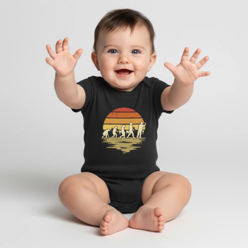 Dart Evolution Darter Darts Baby Premium short-sleeve bodysuit