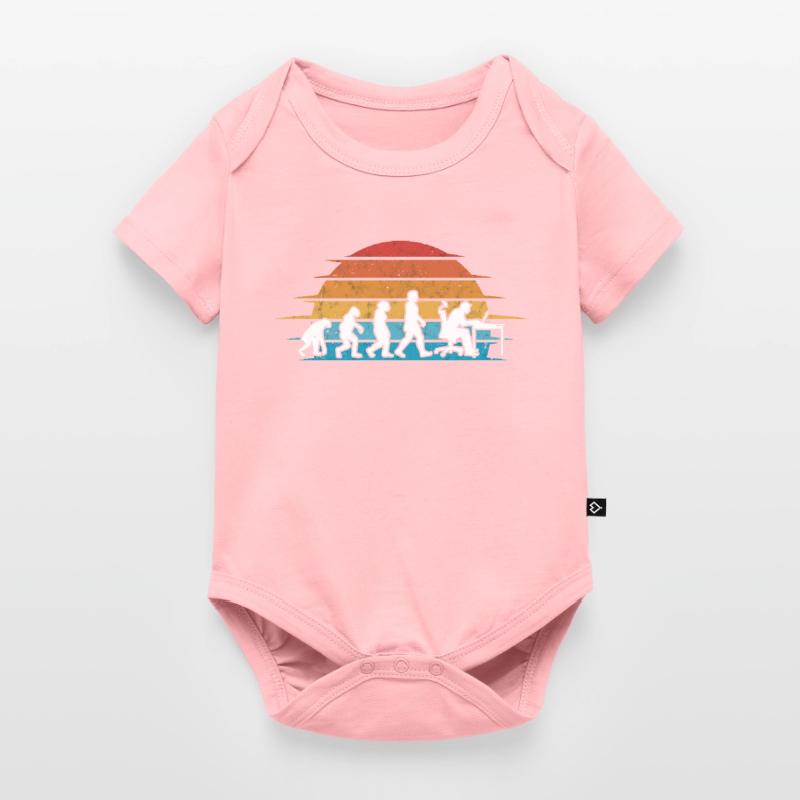 Informatiker Evolution Programmierer Nerd Baby Premium Kurzarmbody