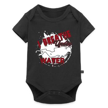 Diving Diving I Under Water - Baby Premium short-sleeve bodysuit - black - Front