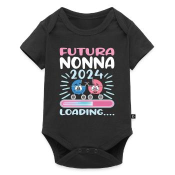 Nonna 2024 Loading Granny 2024 - Baby Premium short-sleeve bodysuit - black - Front