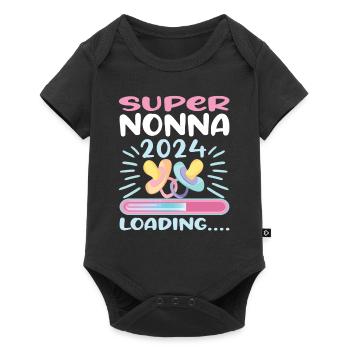 Nonna 2024 Loading Granny 2024 - Baby Premium short-sleeve bodysuit - black - Front