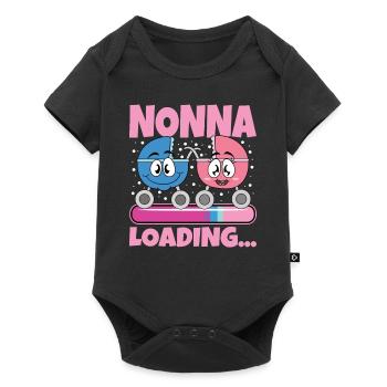 Nonna 2024 Loading Granny 2024 - Baby Premium short-sleeve bodysuit - black - Front