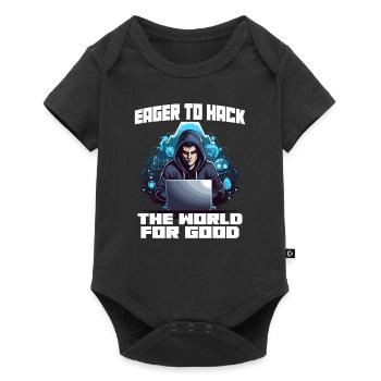 Analyste en piratage éthique Cybersécurité éthique - Body à manches courtes Premium Bébé - noir - Devant