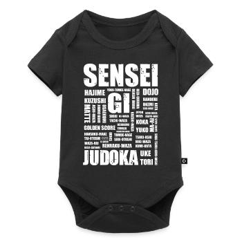 Judo - Body à manches courtes Premium Bébé - noir - Devant