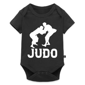 Judo - Body à manches courtes Premium Bébé - noir - Devant