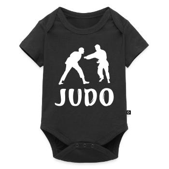 Judo - Body à manches courtes Premium Bébé - noir - Devant