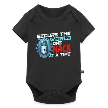 Analyste en piratage éthique Cybersécurité éthique - Body à manches courtes Premium Bébé - noir - Devant