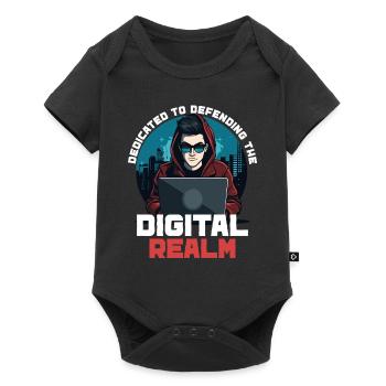 Analyste en piratage éthique Cybersécurité éthique - Body à manches courtes Premium Bébé - noir - Devant