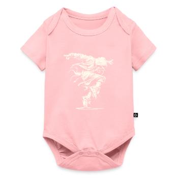 Danse de rue Energy Hip Hop Danseur - Body à manches courtes Premium Bébé - rose - Devant