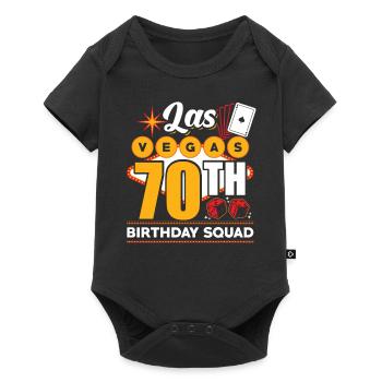 Escouade du 70e anniversaire de Las Vegas - Body à manches courtes Premium Bébé - noir - Devant