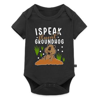 Groundhog Day Enthusiasts 2024, February 2 - Baby Premium short-sleeve bodysuit - black - Front