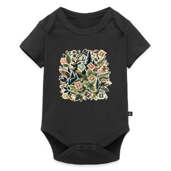Philately Philatelist Stamp Collecting - Baby Premium short-sleeve bodysuit - black - Front