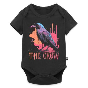 The Crow - Baby Premium short-sleeve bodysuit - black - Front