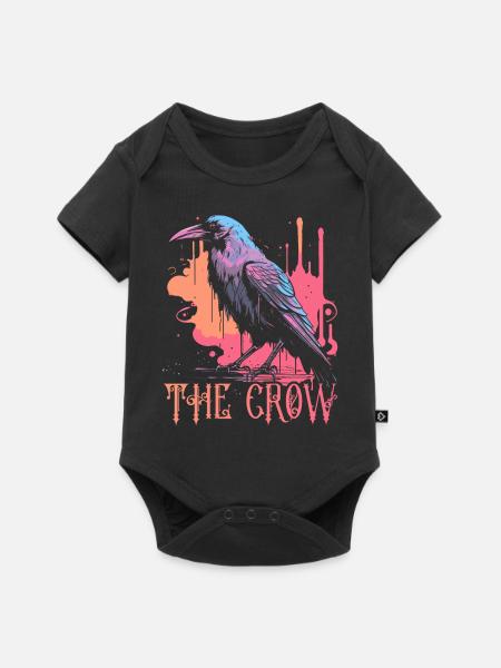 Die Krähe - Baby Premium Kurzarmbody - Schwarz