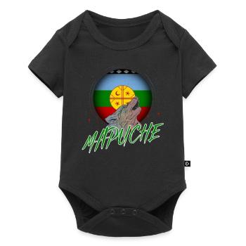 Mapuche - Baby Premium Kurzarmbody - Schwarz - Vorne