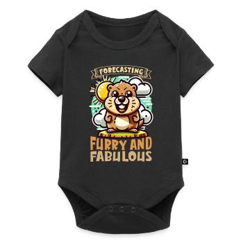 Groundhog Day Enthusiasts 2024, February 2 - Baby Premium short-sleeve bodysuit - black - Front