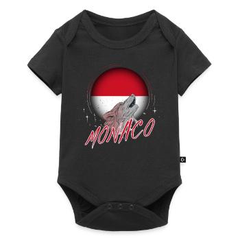 Monaco - Body à manches courtes Premium Bébé - noir - Devant