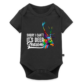 Sorry, I can't - Baby Premium short-sleeve bodysuit - black - Front