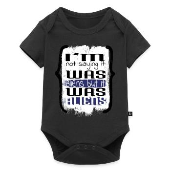 area 51 raid ancient egyptian bday present jokes - Baby Premium Kurzarmbody - Schwarz - Vorne