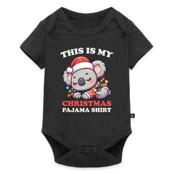 Pyjama de Noël Koala Koalas - Body à manches courtes Premium Bébé - noir - Devant