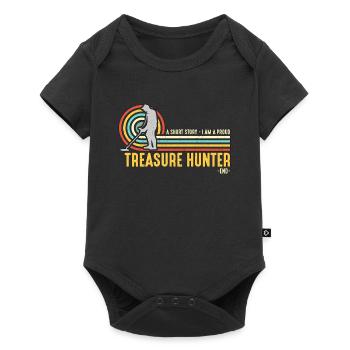 Treasure Hunter A Short Story I Am A Detectorist - Baby Premium short-sleeve bodysuit - black - Front