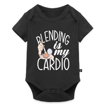 Lustiges Make Up Artist Maskenbildner Geschenk - Baby Premium Kurzarmbody - Schwarz - Vorne