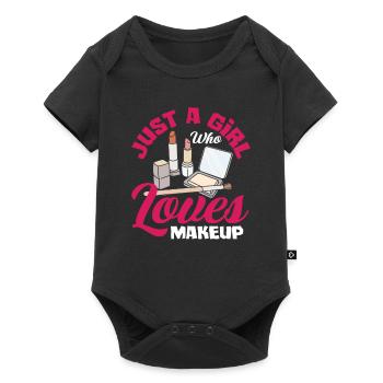 Lustiges Make Up Artist Maskenbildner Geschenk - Baby Premium Kurzarmbody - Schwarz - Vorne