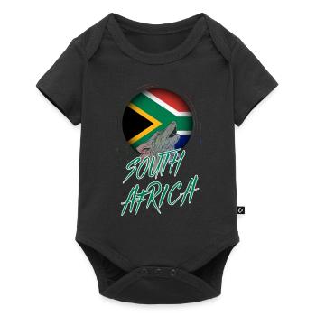 South Africa - Baby Premium short-sleeve bodysuit - black - Front