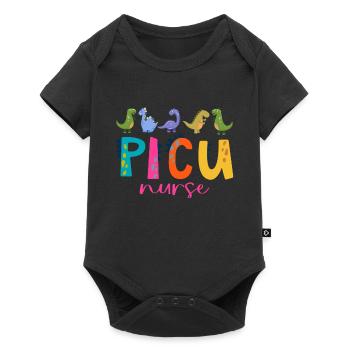 Pediatric Nurse Picu Peds - Baby Premium short-sleeve bodysuit - black - Front