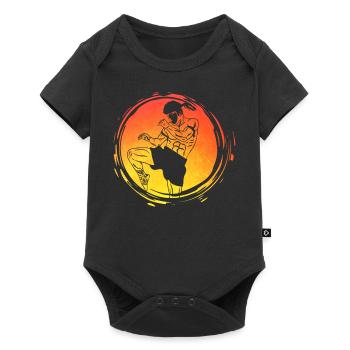 Muay Thaï - Body à manches courtes Premium Bébé - noir - Devant