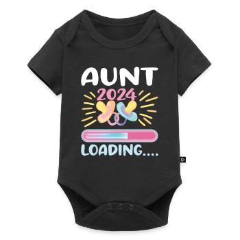 Tante 2024 Loading Tante Werden 2024 - Baby Premium Kurzarmbody - Schwarz - Vorne