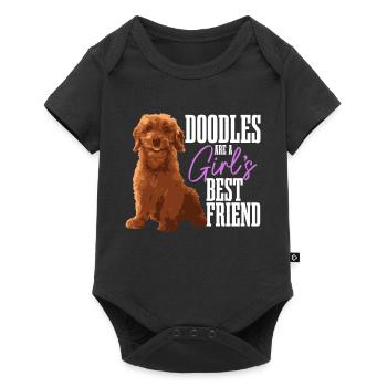 Goldendoodle Dog The Dood Gift - Baby Premium short-sleeve bodysuit - black - Front