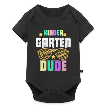 Maternelle Dude Drôle Pré Scolaire Bff - Body à manches courtes Premium Bébé - noir - Devant