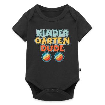 Maternelle Dude Drôle Pré Scolaire Bff - Body à manches courtes Premium Bébé - noir - Devant