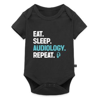 Audiology Audiologists - Baby Premium short-sleeve bodysuit - black - Front