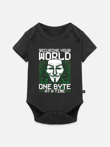 Ethical Hacker Ethischer Hacker - Baby Premium Kurzarmbody - Schwarz