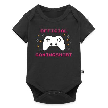Gamer’s Paradise : Jeu sans limites - Body à manches courtes Premium Bébé - noir - Devant