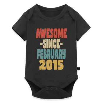 Génial Février 2015 - Body à manches courtes Premium Bébé - noir - Devant