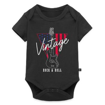 Bassiste Guitare Basse Drôle Cadeau - Body à manches courtes Premium Bébé - noir - Devant