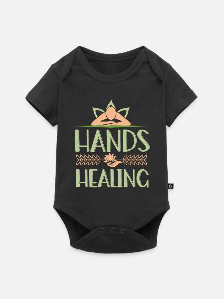 Massagetherapeuten Therapie Masseuse Wertschätzung - Baby Premium Kurzarmbody - Schwarz