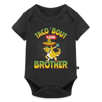 taco - Baby Premium short-sleeve bodysuit - black - Front