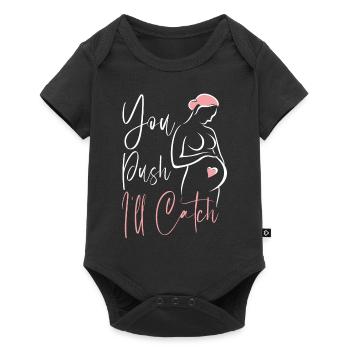 LD Labour And Delivery Nurse - Baby Premium short-sleeve bodysuit - black - Front