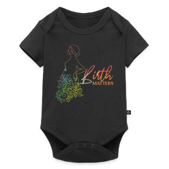 LD Labour And Delivery Nurse - Baby Premium short-sleeve bodysuit - black - Front