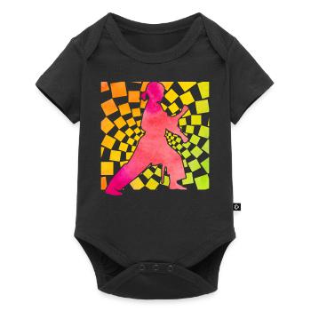 Wing Chun - Body à manches courtes Premium Bébé - noir - Devant