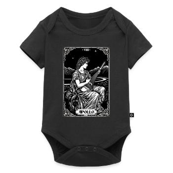 Tarot Card Apollo Lyre Greek God Mythology - Baby Premium Kurzarmbody - Schwarz - Vorne