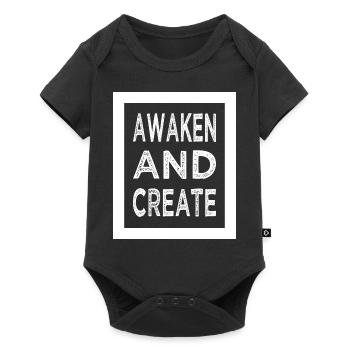 innovation cutting-edge invention insight - Baby Premium Kurzarmbody - Schwarz - Vorne