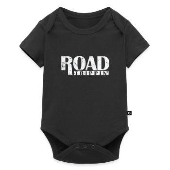 Road Trippin' Auto Route Adventure - Baby Premium short-sleeve bodysuit - black - Front
