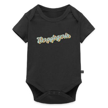 Animal hôte Graduation cadeau Zookeeper - Body à manches courtes Premium Bébé - noir - Devant