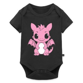 Baby Dragon - Baby Premium short-sleeve bodysuit - black - Front